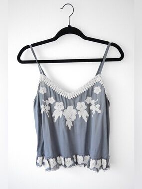 RAGA Floral Embroidered Blouse, New With Tags